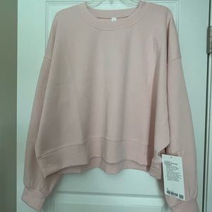 Lululemon perfectly cropped sweatshirt